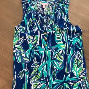 SOLD! Lilly Pulitzer Floral Tank